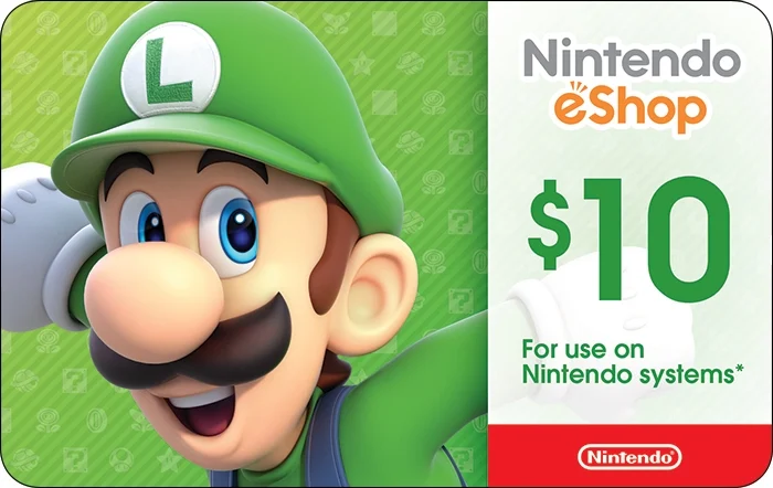 Карта Nintendo eShop 10$ USD (США)🔵Без комиссии