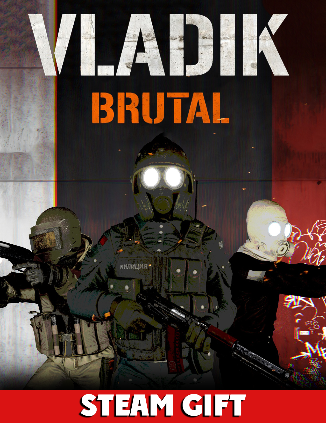 VLADiK BRUTAL +ВЫБОР РЕГИОНА STEAM ⚡️АВТОДОСТАВКА 💳0%
